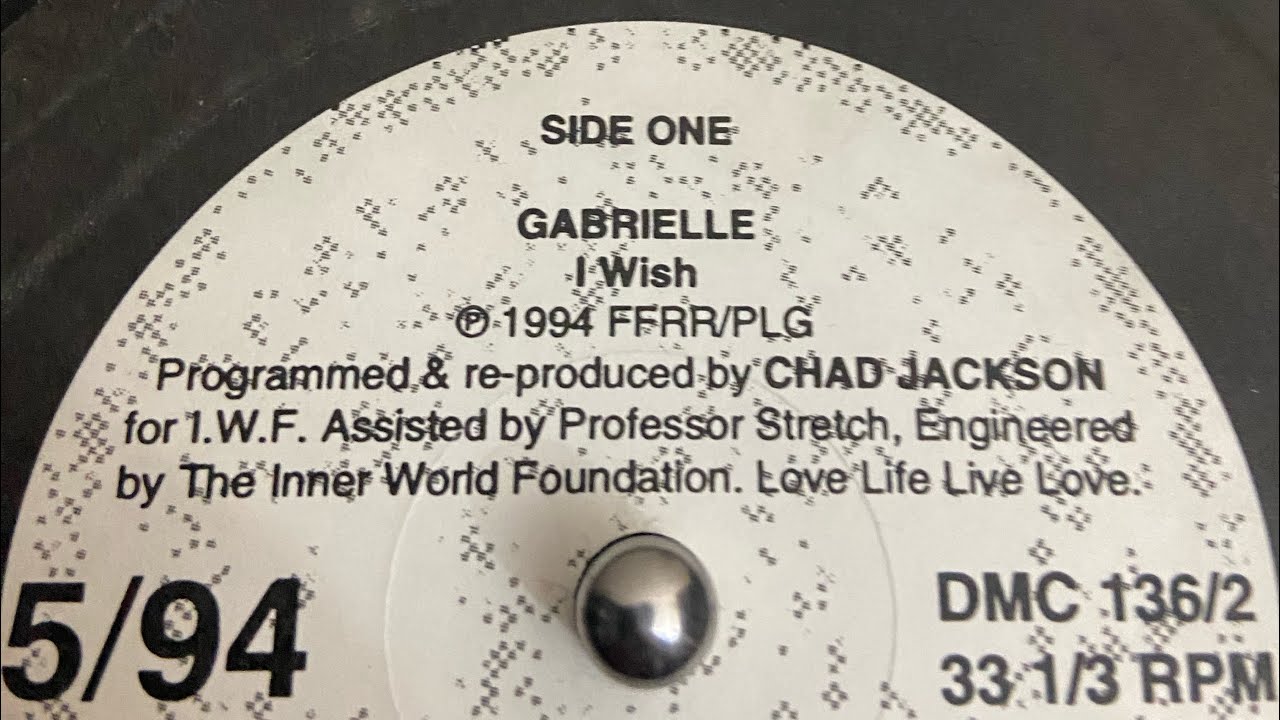 Gabrielle I Wish Remix by Chad Jackson for DMC