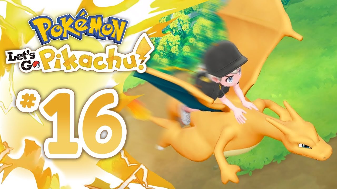 VOLIAMO CON CHARIZARD!!! - Pokemon Let's Go Pikachu ITA - Episodio 16