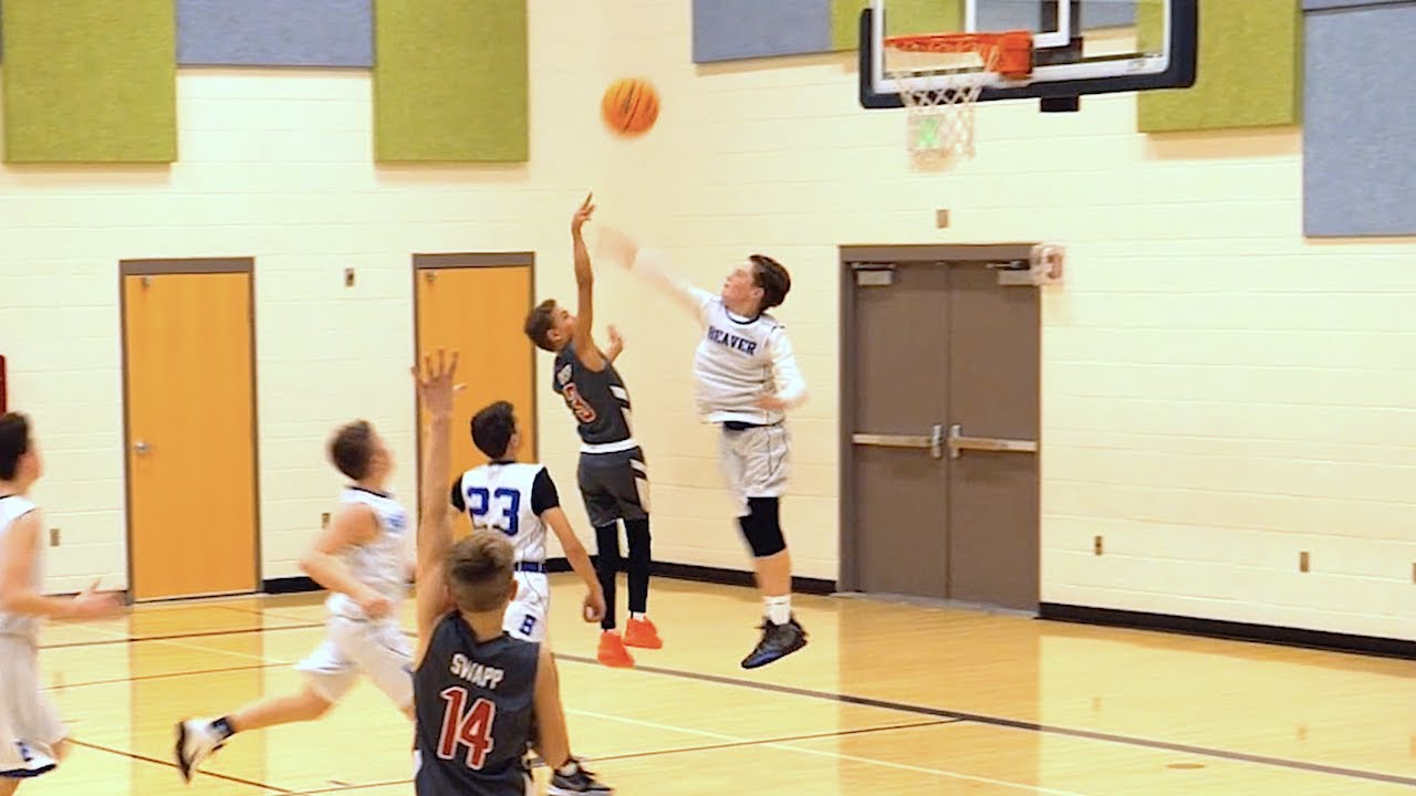 2ND HALF COMEBACK WIN at BASKETBALL GAME! 🏀