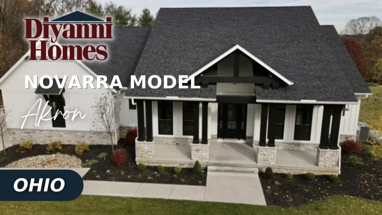 Akron, Ohio | Diyanni Homes | 2,293 SF | The Novarra Floorplan