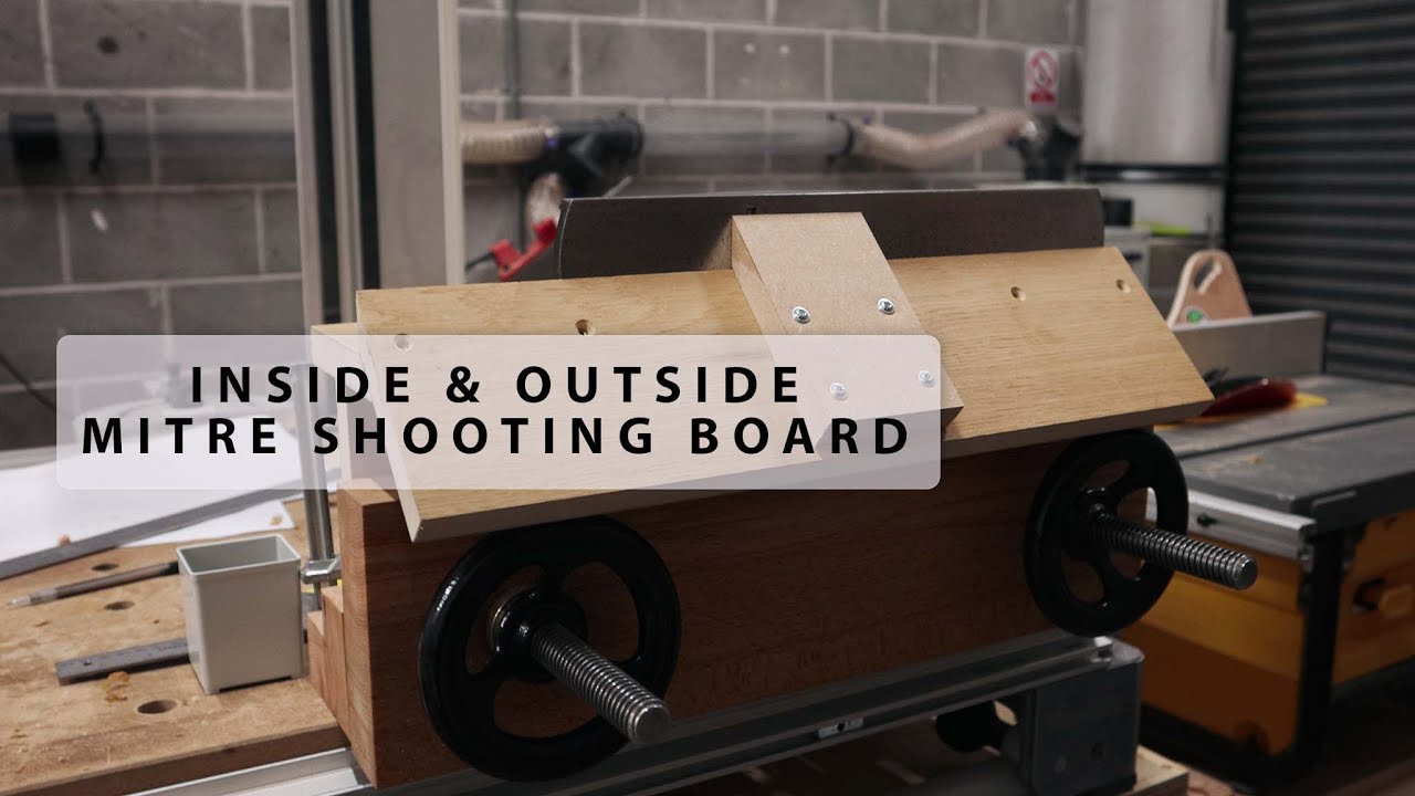 Essential MITRE SHOOTING BOARD For Inside & Outside Mitres | Woodworking Mitre Jig