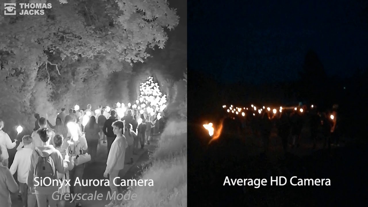 SiOnyx Aurora Colour Night Vision Camera - Comparison Video