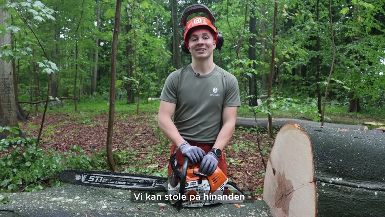 Skovarbejder hos Dalgas