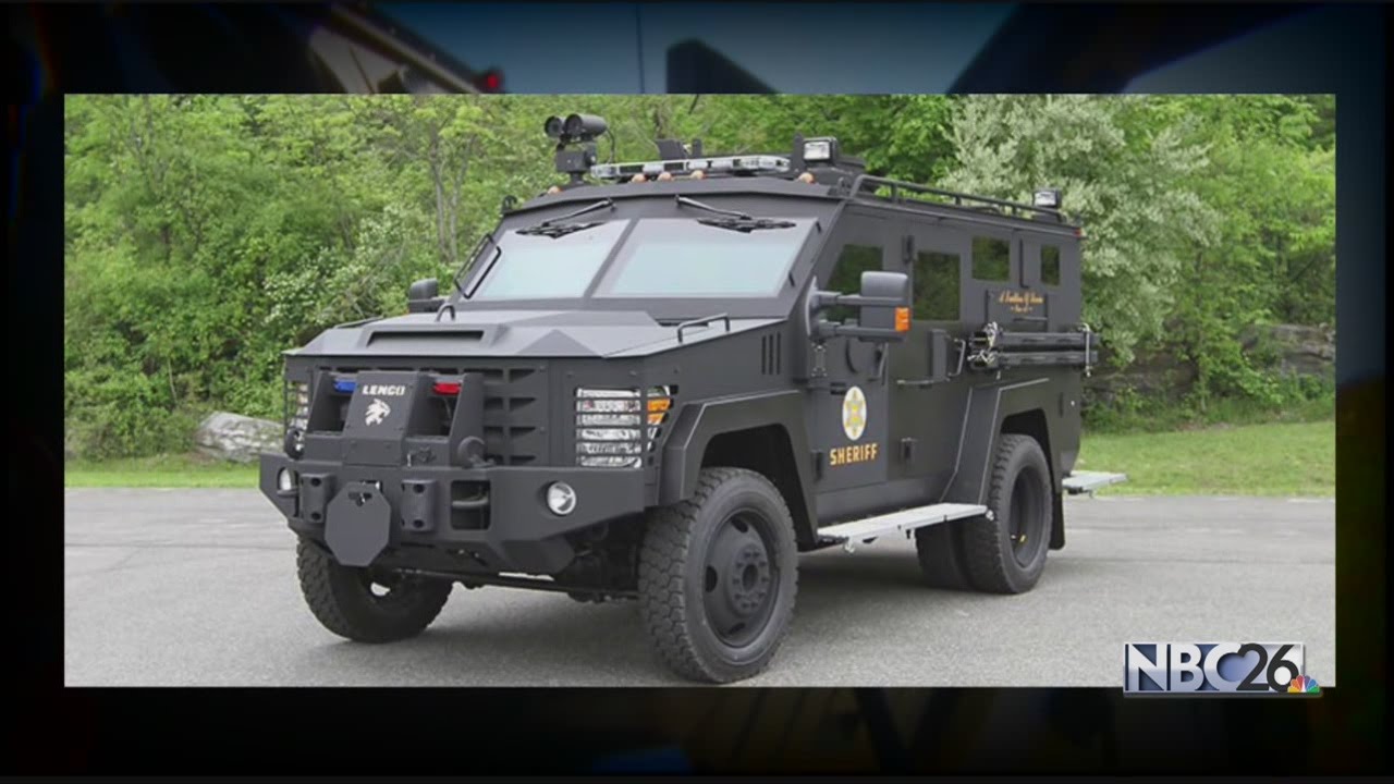 Local Sheriff's Department gets approval for new armored police vehicle