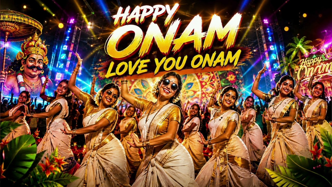Happy onam love you onam _ new onam song onappaattu