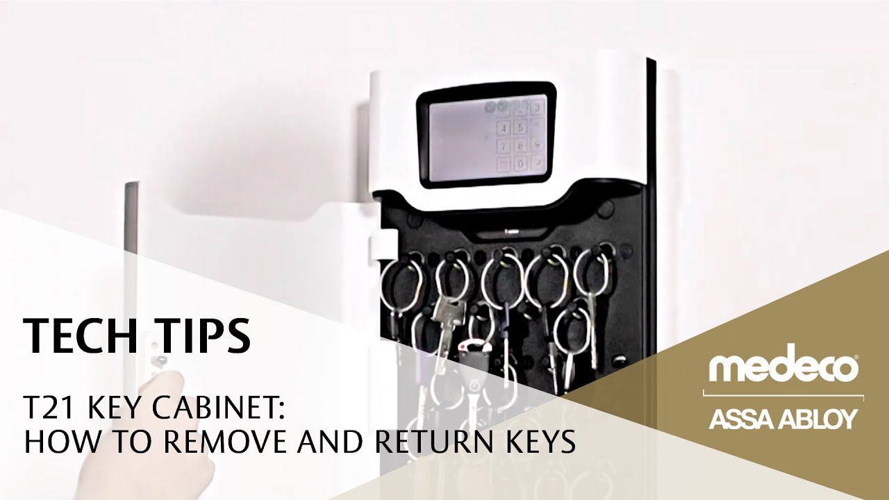 Medeco T21 Key Cabinet: How to Remove and Return Keys - Medeco Locks