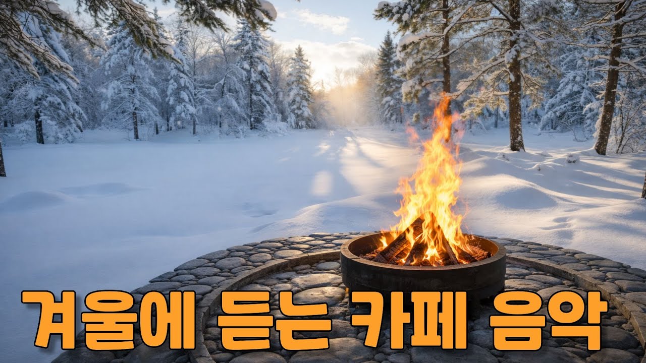 겨울 카페 음악 ☕ | 작업·집중할 때 틀어두기 좋은 카페 BGM