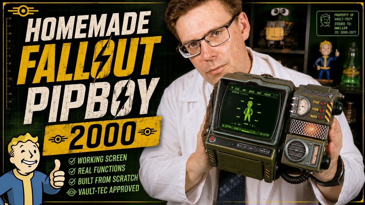 Homemade Fallout PipBoy That Works With The Game