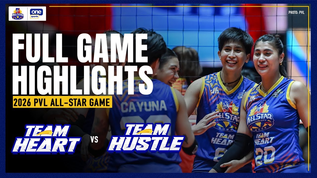 TEAM HEART vs TEAM HUSTLE | FULL GAME HIGHLIGHTS | 2026 PVL ALL-STAR GAME | MAY 1, 2026