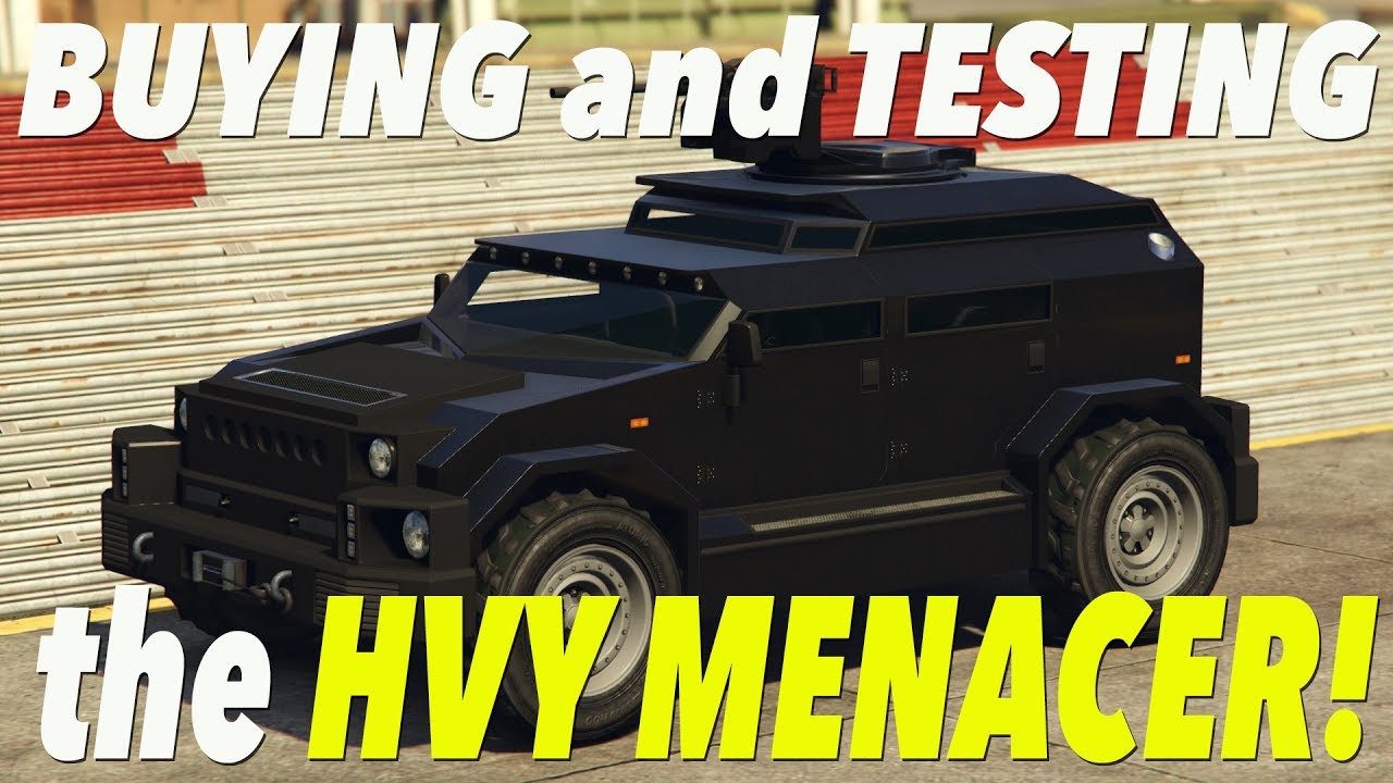 Buying and Testing the Menacer! (GTA ONLINE)