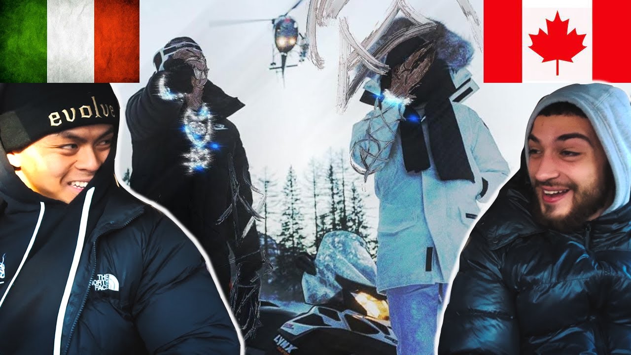 CANADIANS REACT TO ITALIAN DRILL - Rondo feat. Simba La Rue X CHINGA