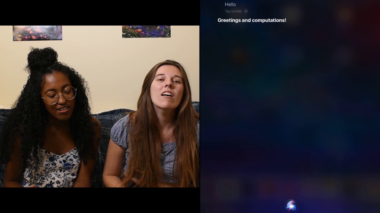 Vlog 1 -  Can Siri Understand Tiz's Deaf Voice and Emy's Cochlear Implant Voice?