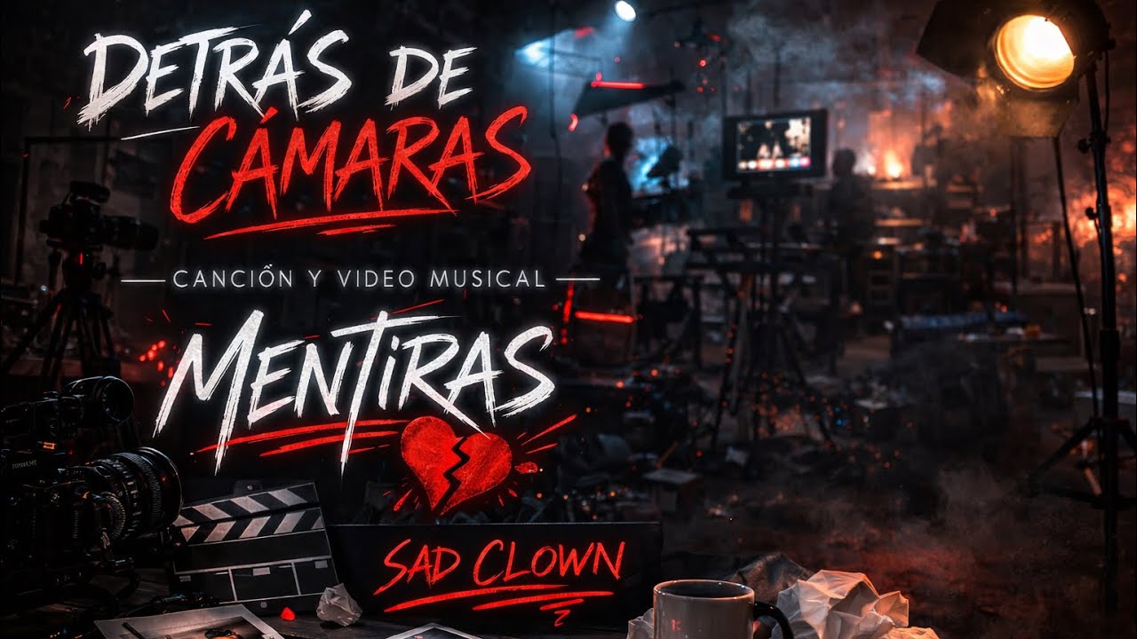 DETRÁS DE CÁMARAS- CANCIÓN Y VIDEO MUSICAL MENTIRA$🎵☔️