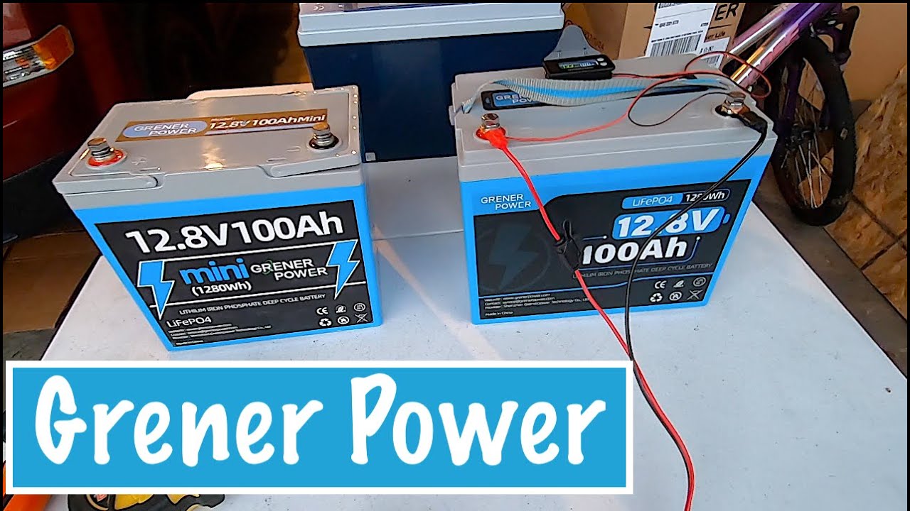 Обзор литиевого аккумулятора Grener Power 12 В 100 А·ч LiFePo4 | Жизнь в фургоне, автодоме, лодоч...