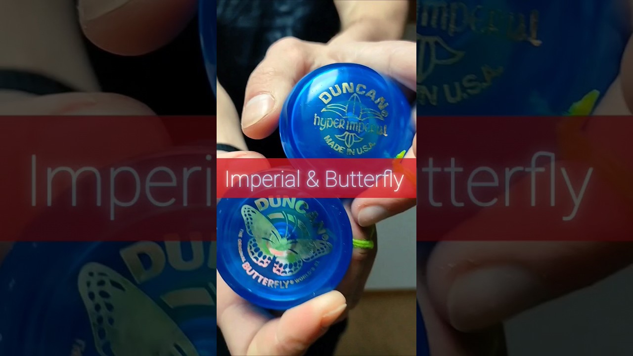 ⚜️ Yoyotricks with Duncan Imperial and Duncan Butterfly yoyo #shorts