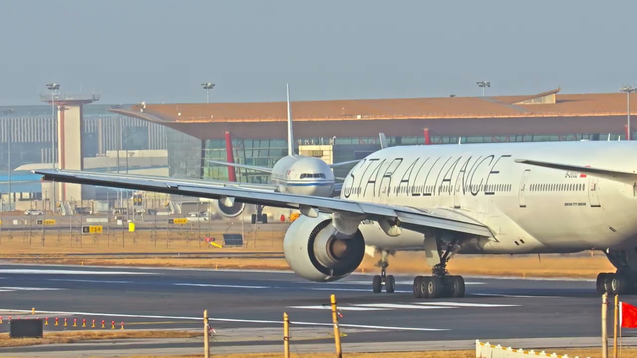 ✈️【4KHDR】Air China国航最美瞬间 首都机场国航集锦 AirChina|PEK|Boeing|Airbus