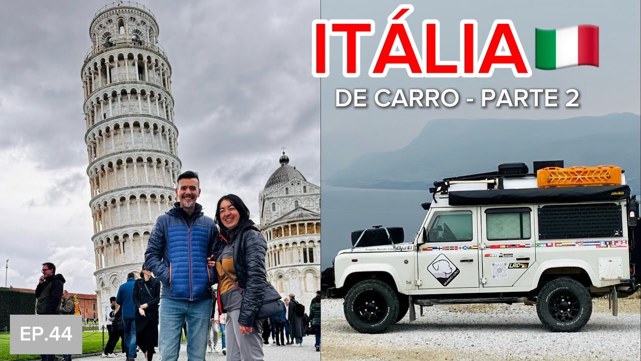 Viagem de LAND ROVER DEFENDER CAMPER pela Itália | Roma e cidades históricas -Parte 2 (EP.44)