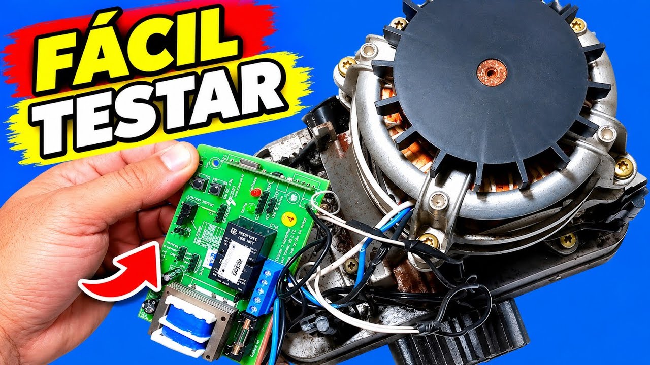 Como testa fim de curso de motor de portão eletrônico pra sabe se o defeito esta nele ou na placa