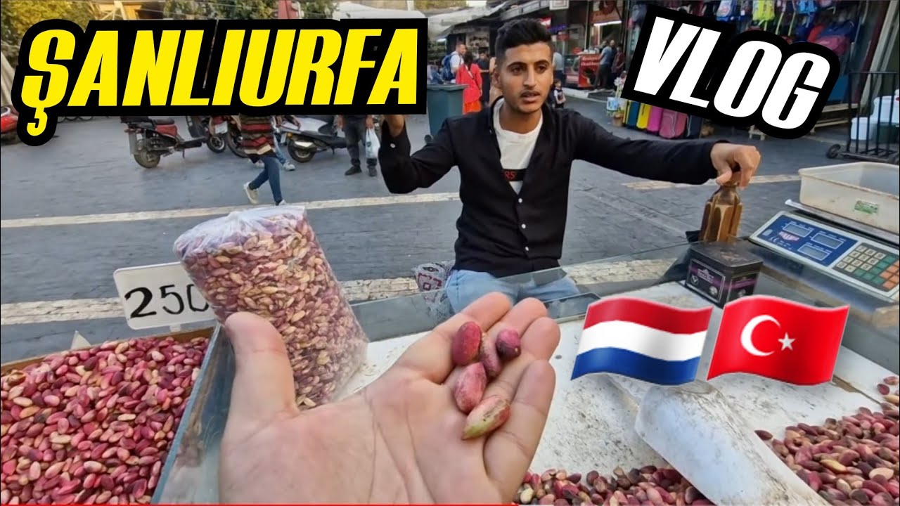 ŞanlıUrfa Merkez'ini Gezelim | Fıstık URFA'nın mı ? ANTEP'in mi ? | Bakırcılar Çarşısı 🇳🇱🇹🇷