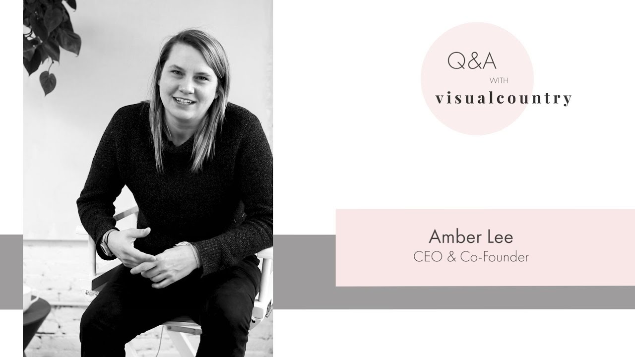 Q&A with Amber Lee, CEO + Co-founder | Visual Country