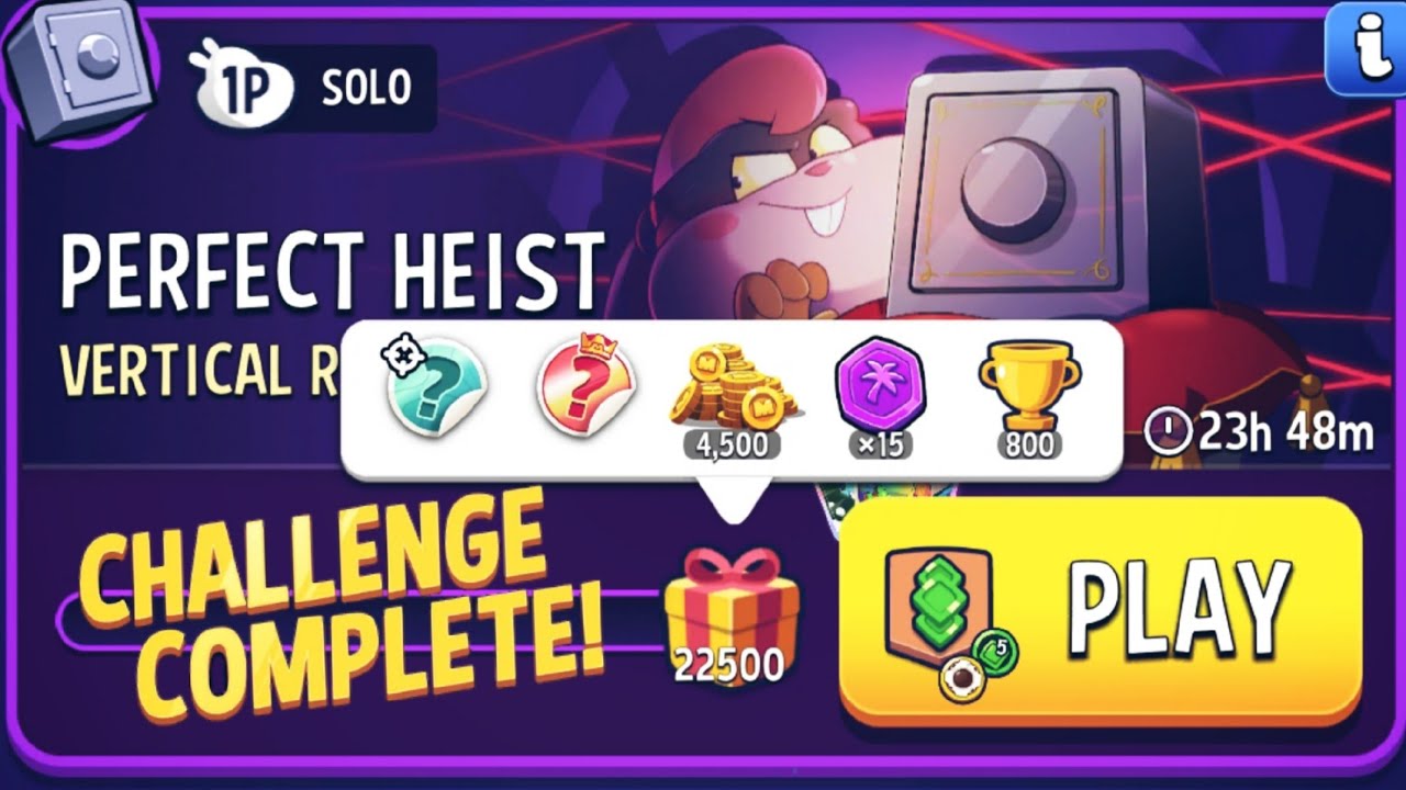vertical rush gimme green perfect heist solo challenge | vertical rush zany zapper solo 