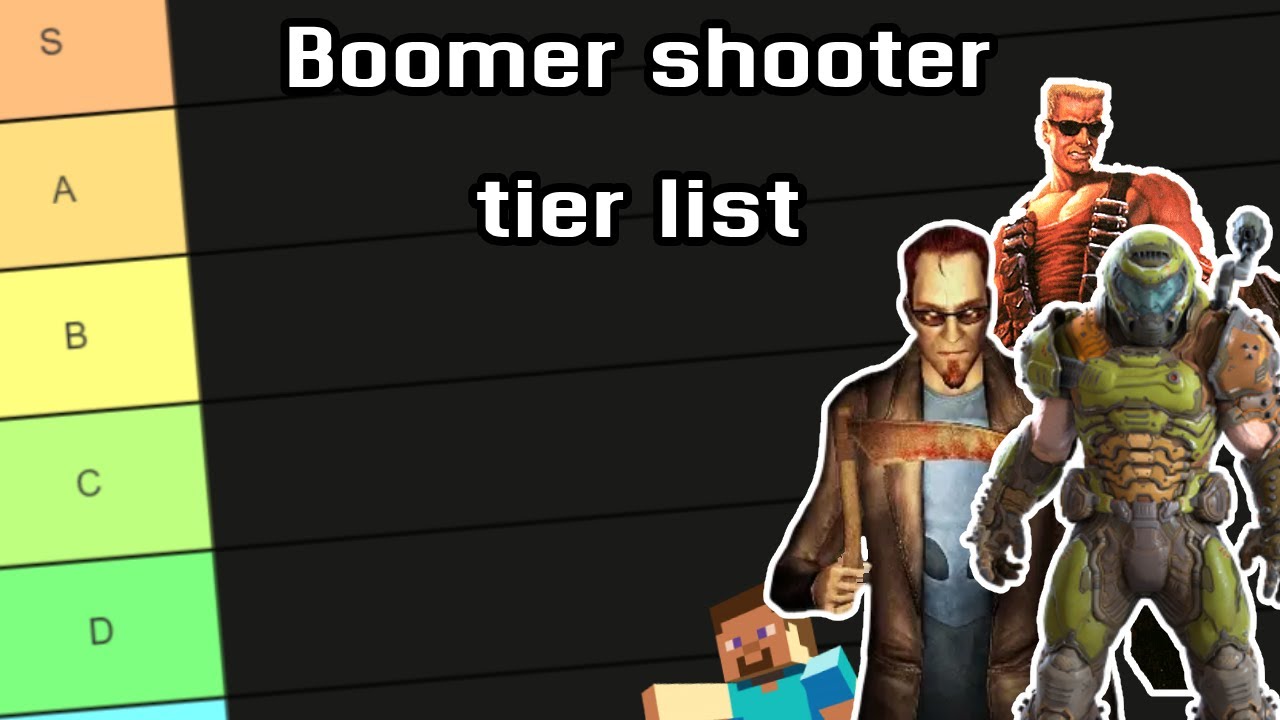 My Boomer Shooter Tier List