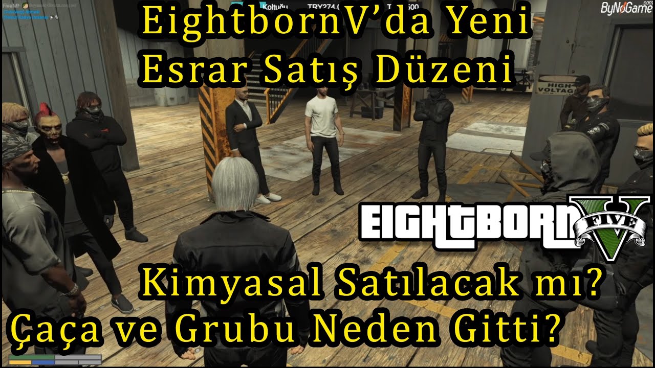 EightbornV'da Yeni Esrar Satış!! - Kimyasal Satılacak mı? - Black Gang MC Gang Geralt Yağız Gökhan