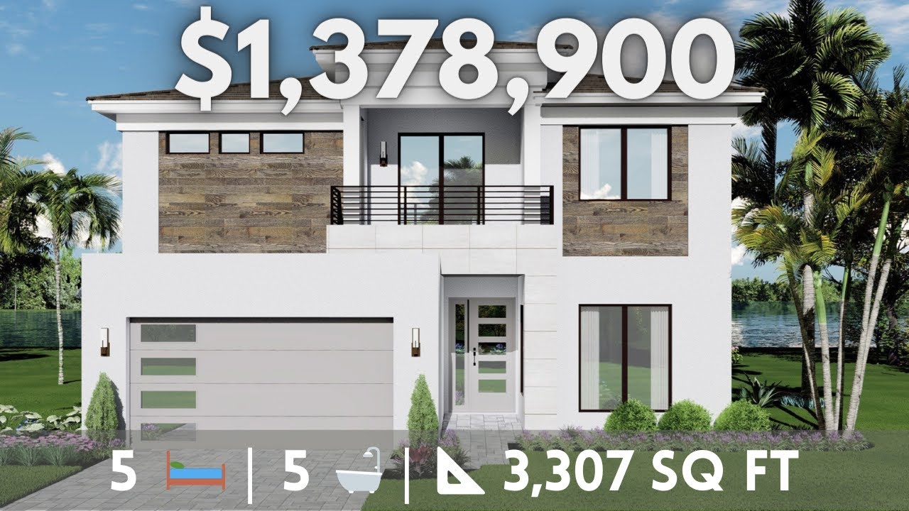 $1,378,900 Luxury Home | Virtual Tour of a House in Boca Raton, Florida | Lotus Palm #realestate