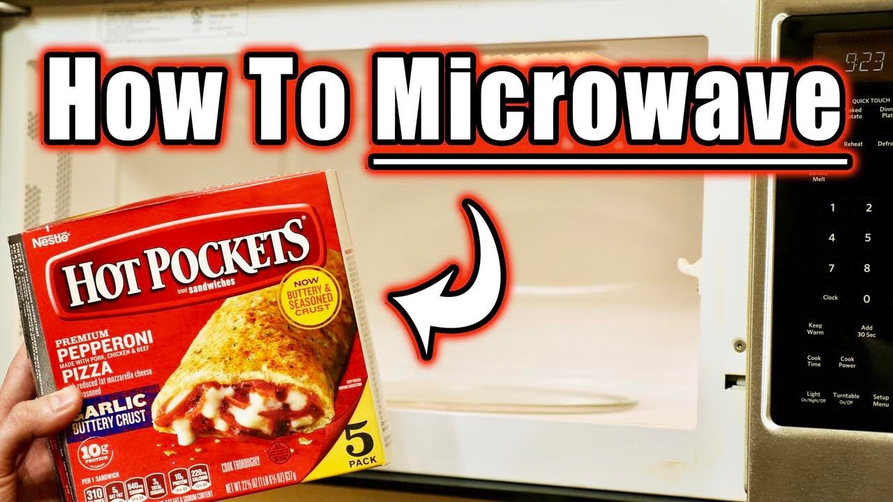 How To Microwave: a Hot Pocket | Cook a Hot Pocket in the Microwave