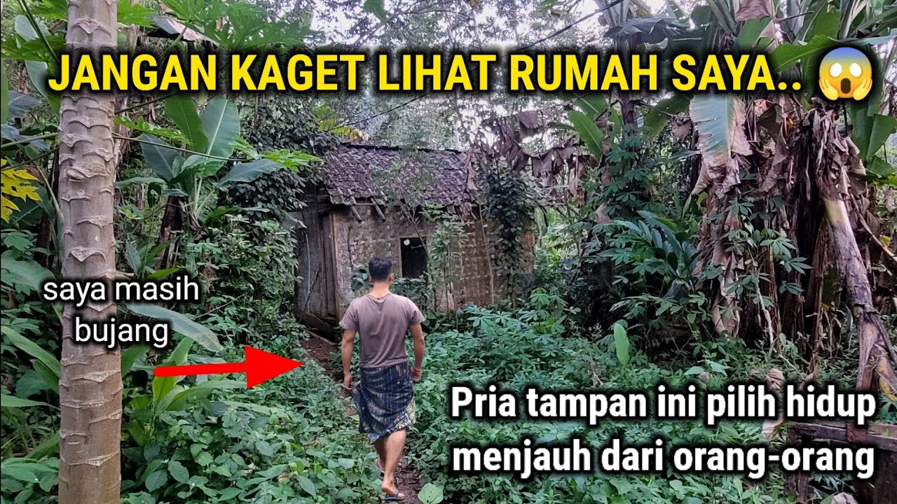 KISAH MISTERIUS!! 10 TAHUN TINGGAL SENDIRI DI RUMAH TENGAH HUTAN