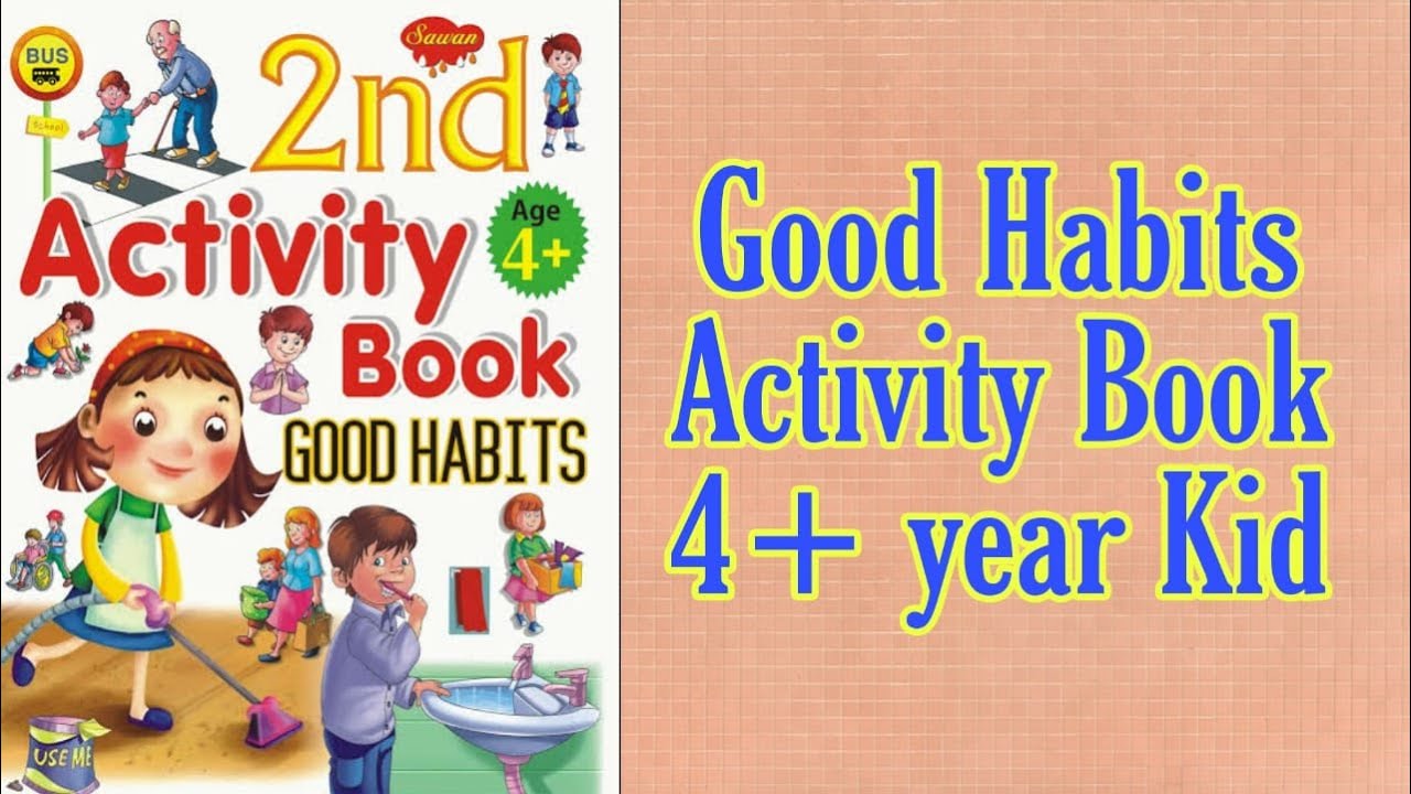 Dreamland Good Habits activity book for kids | how to make learn good habits at home | part 2