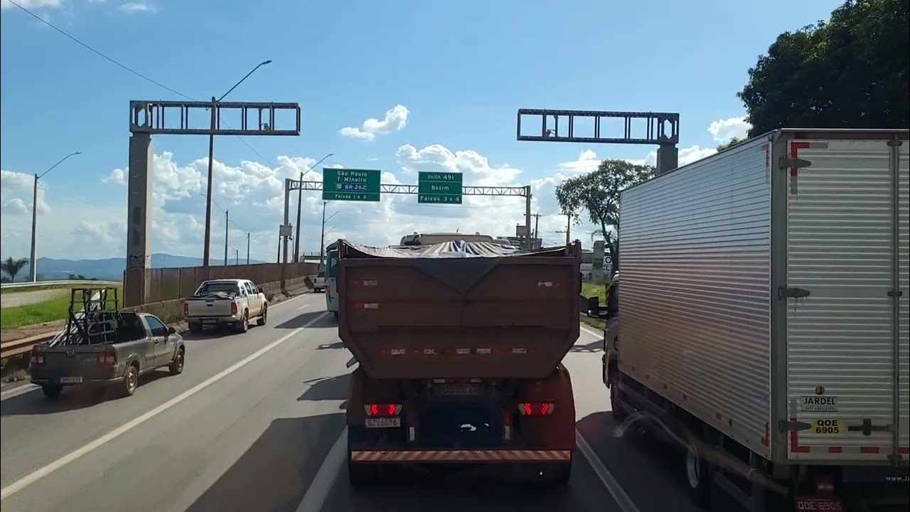 《EP159》RODOVIA FERNÃO DIAS BR381 BETIM BR262 