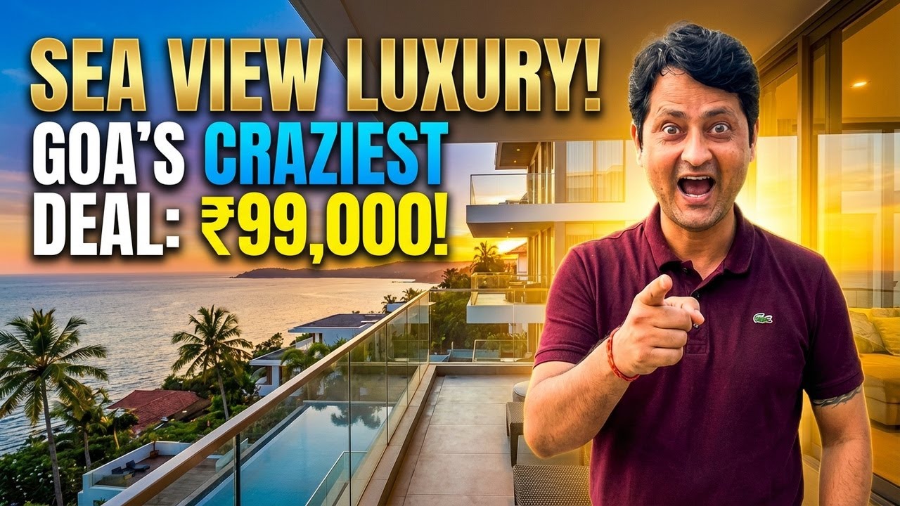 Sea View Luxury Apartments in Goa | G.O.A.A Premium Residences Bicholim Near MOPA Airport #bicholim
