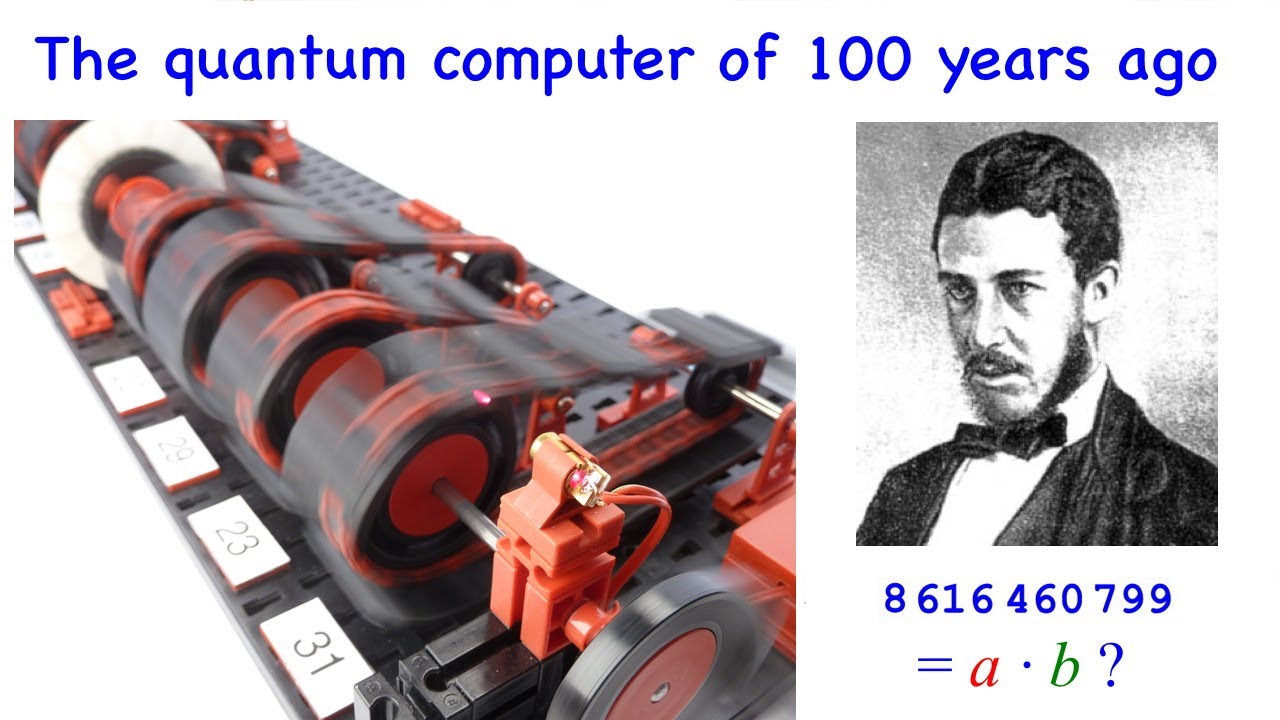 The quantum computer of 100 years ago – Factorize[8 616 460 799] – fischertechnik Lehmer sieve