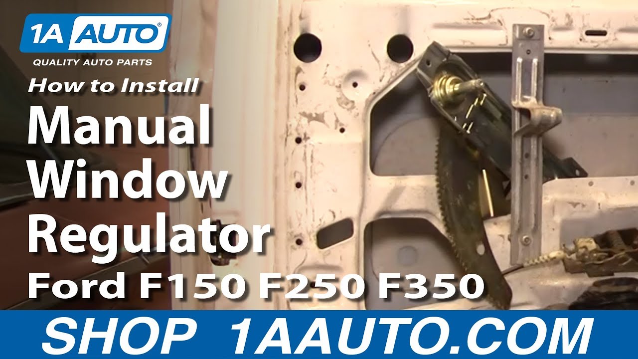 Как заменить ручной стеклоподъемник Ford F-150/250/350 80-96 годов