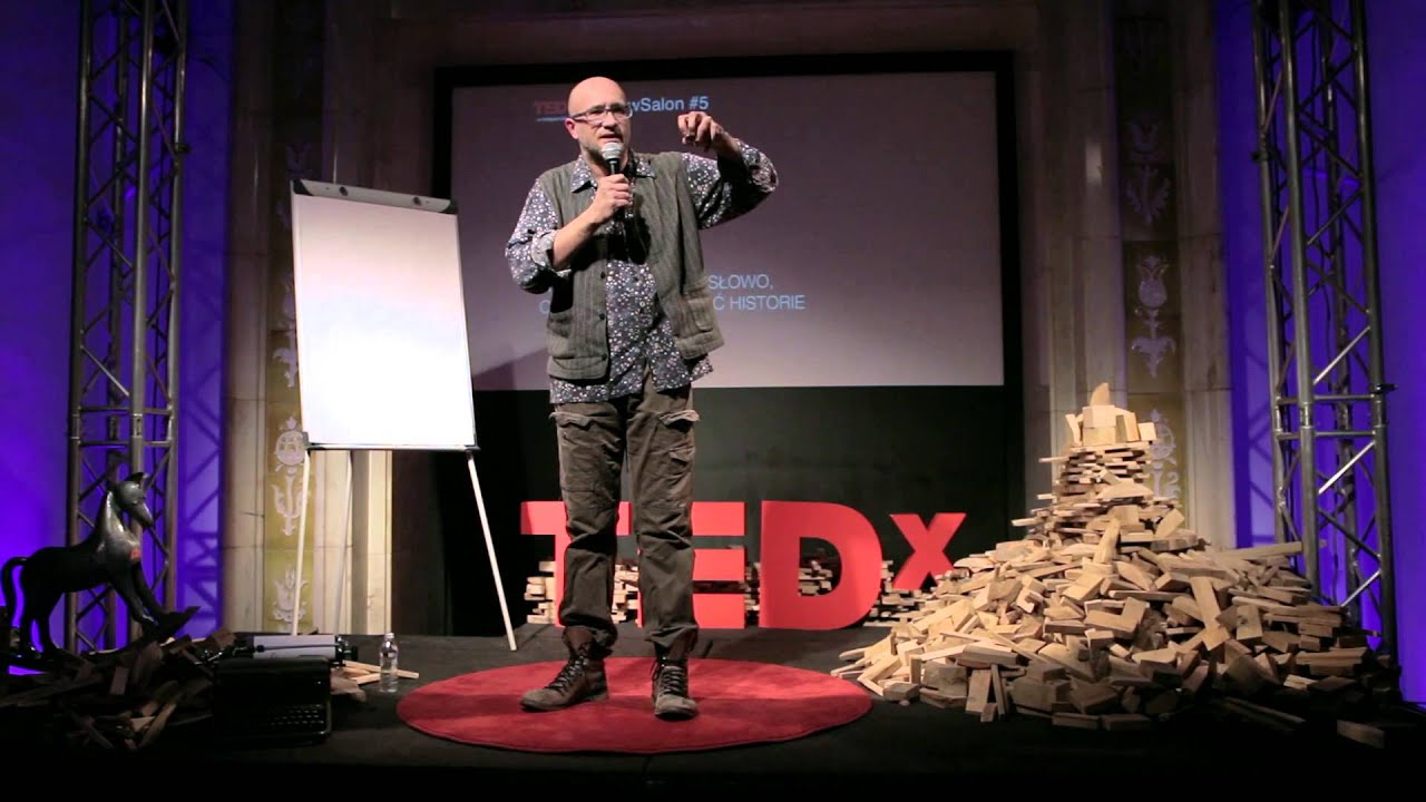 Na początku było słowo, czyli jak opowiadać historie: Edi Pyrek at TEDxWarsawSalon #5