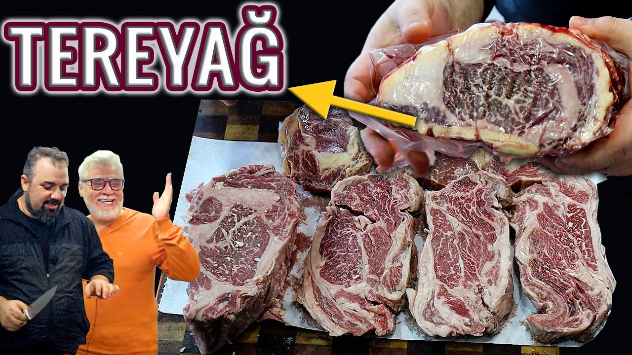 TEREYAĞDA DİNLENMİŞ ETİ KIYASLADIK !!! (Kuru Dinlenmiş VS Tereyağda Dinlenmiş VS Islak Dinlenmiş)