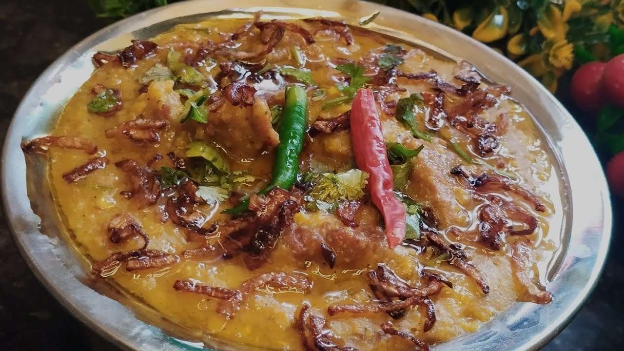 Ramzan special haleem recipe, beef recipe.
