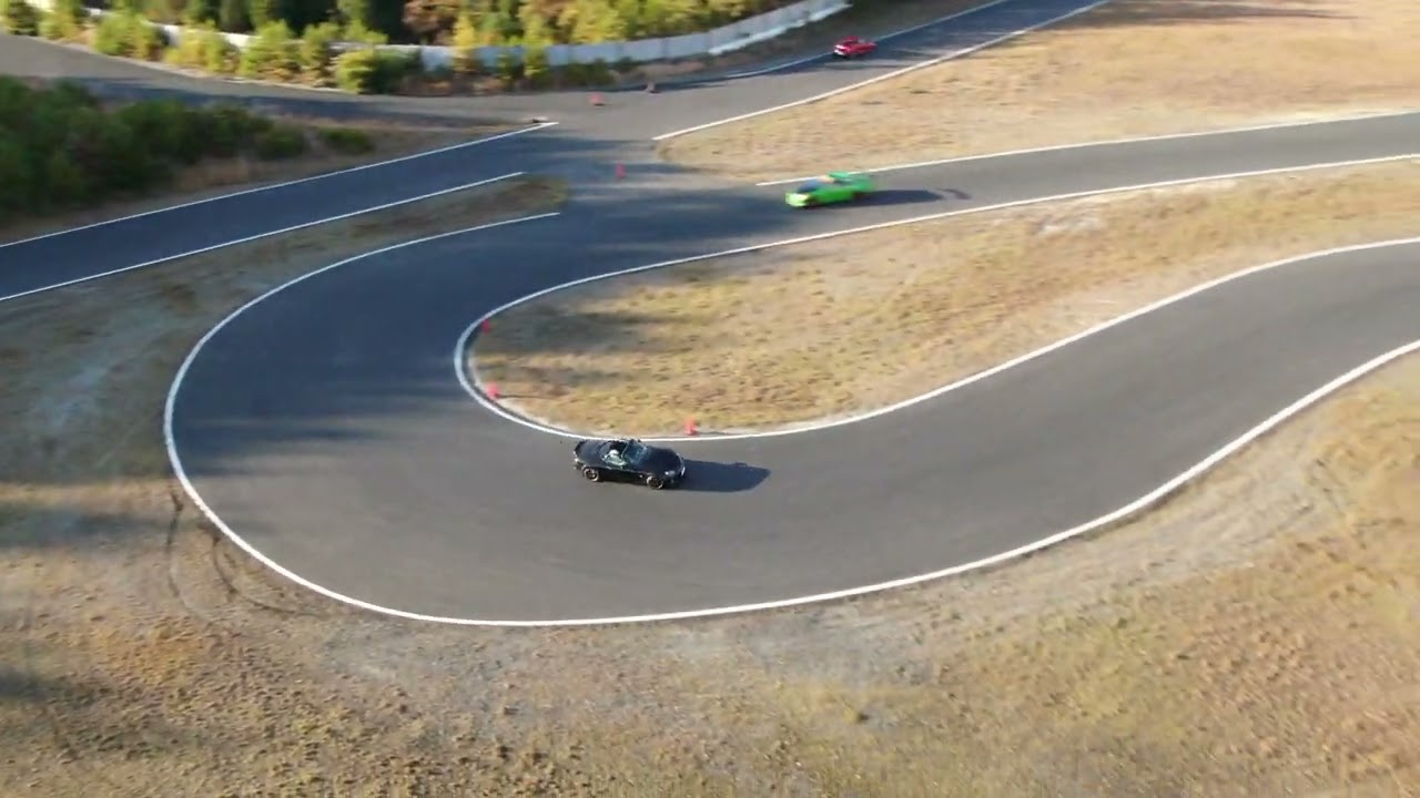 2024年11月ケンタさんのロドスタ　TSタカタサーキット　走りにいったついでに空撮