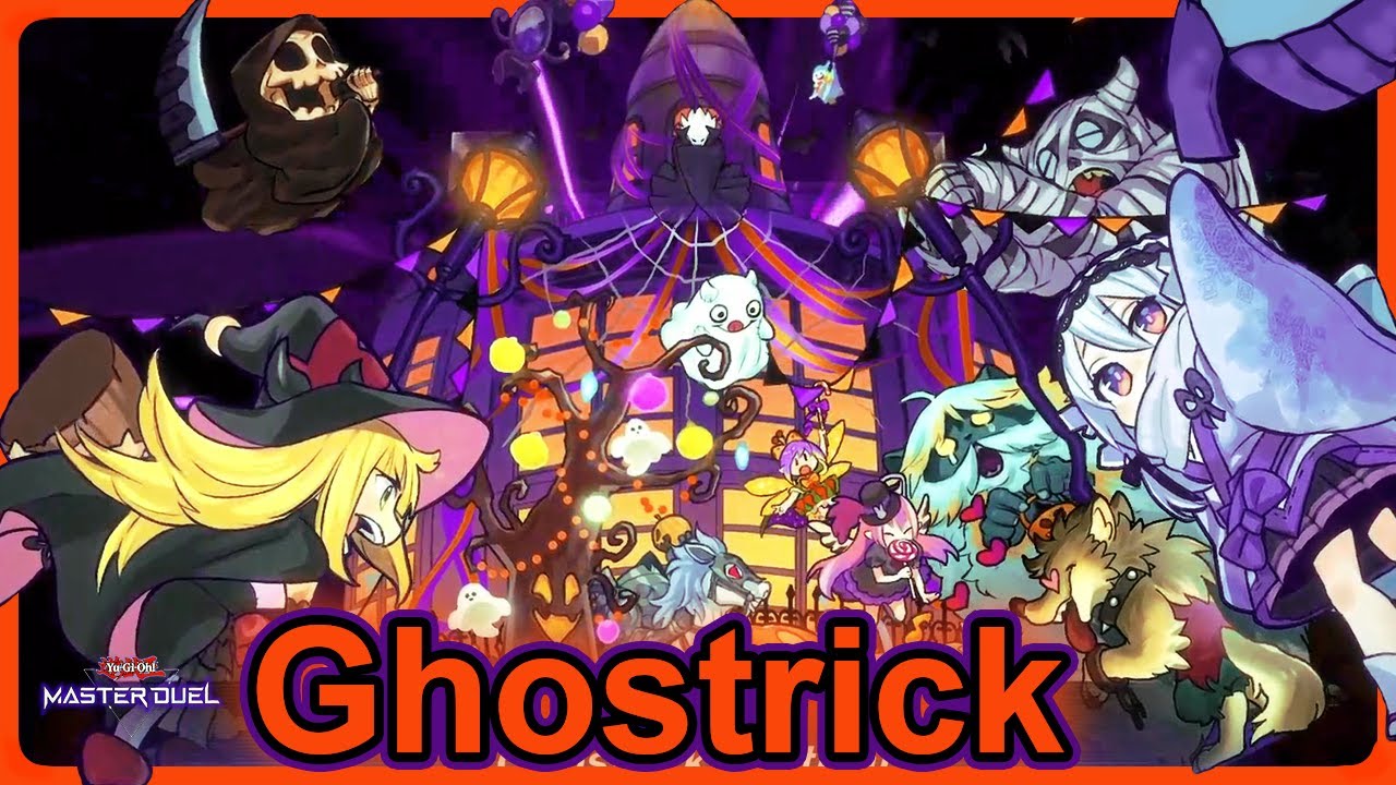 GHOSTRICK, No Face Up Monsters Allowed! Scariest way to lose! (meme deck) [Yu-Gi-Oh! Master Duel]
