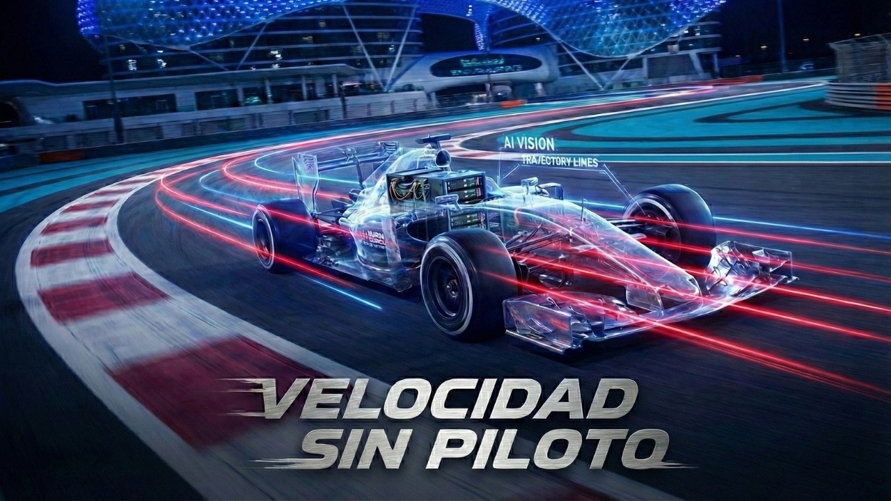 A 300 KM/H SIN MANOS: El Monoplaza que Corre Solo con 7 Cámaras y LIDAR