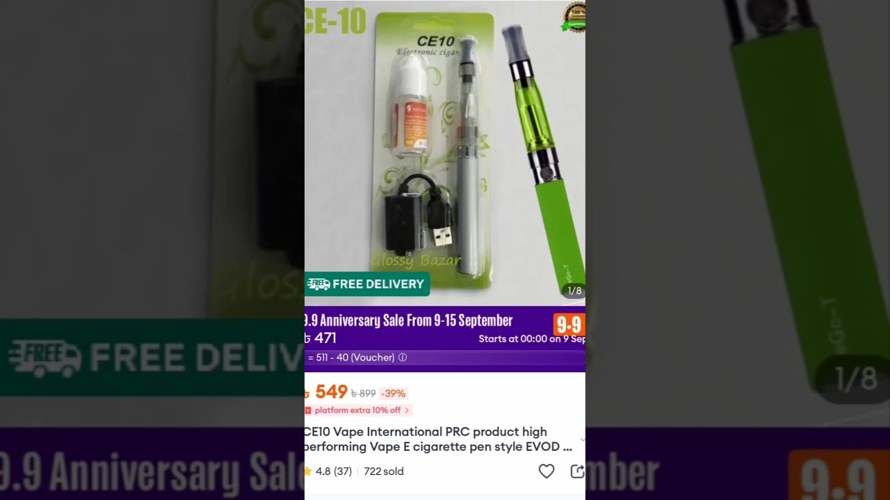 Vape e cigarette pen#shorts #vape
