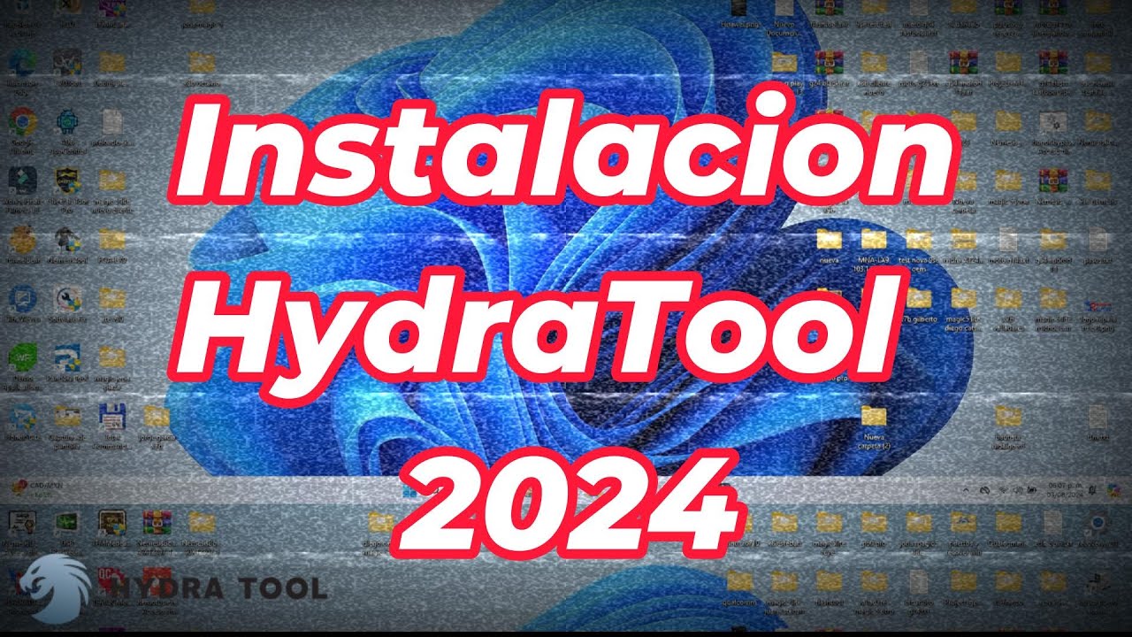 Instalacion HydraTool 2024 NO Pro Pack