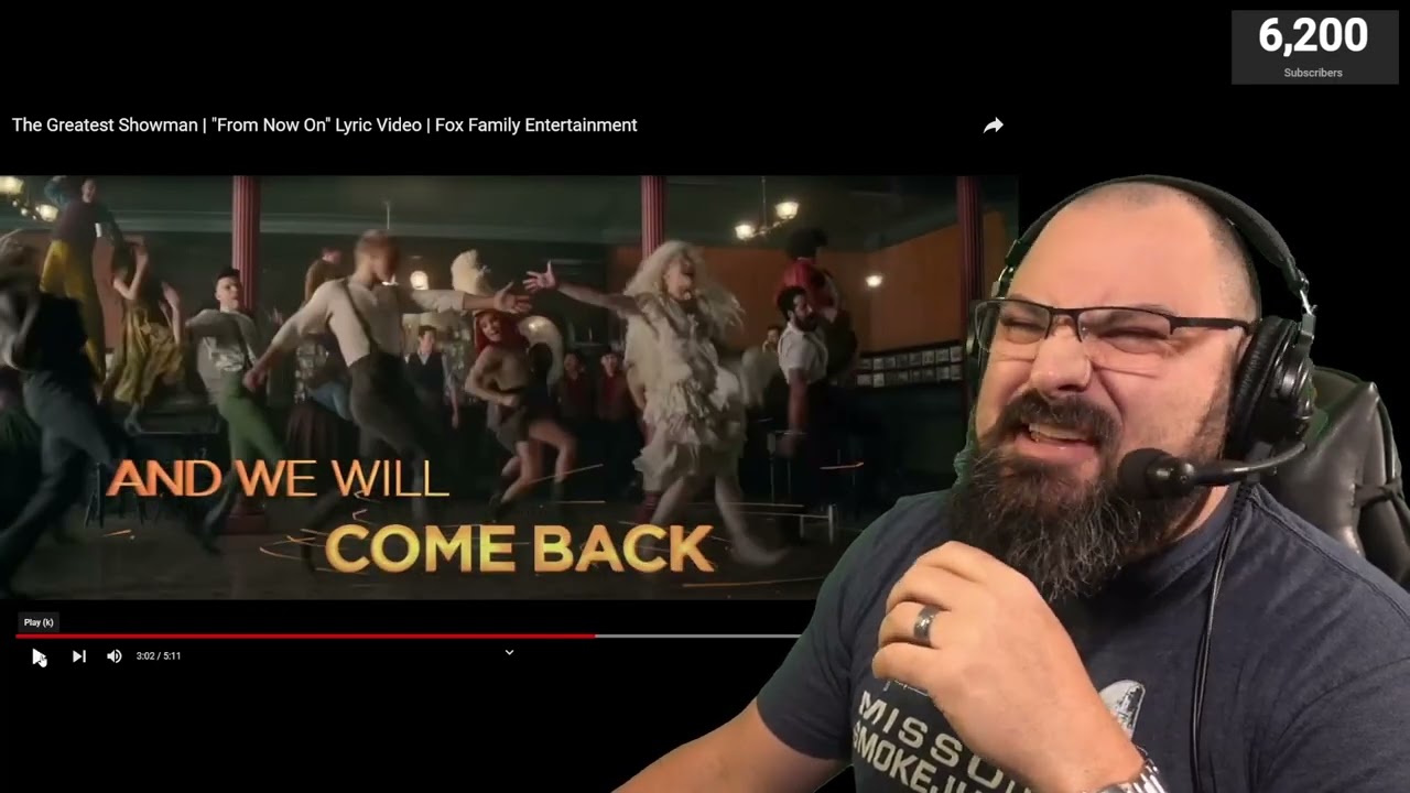 From Now On - The Greatest Showman | Tim Lee's Reaction