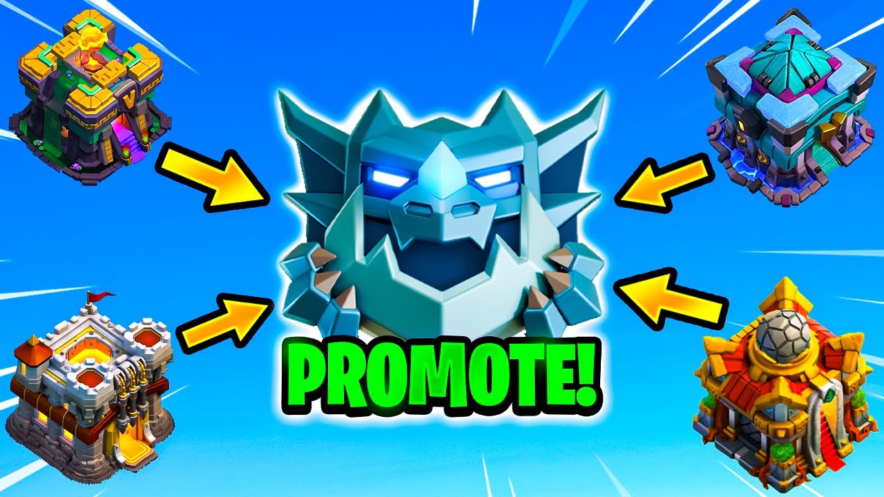 Ranked Bases for Every TH that Make it EASY to Promote!