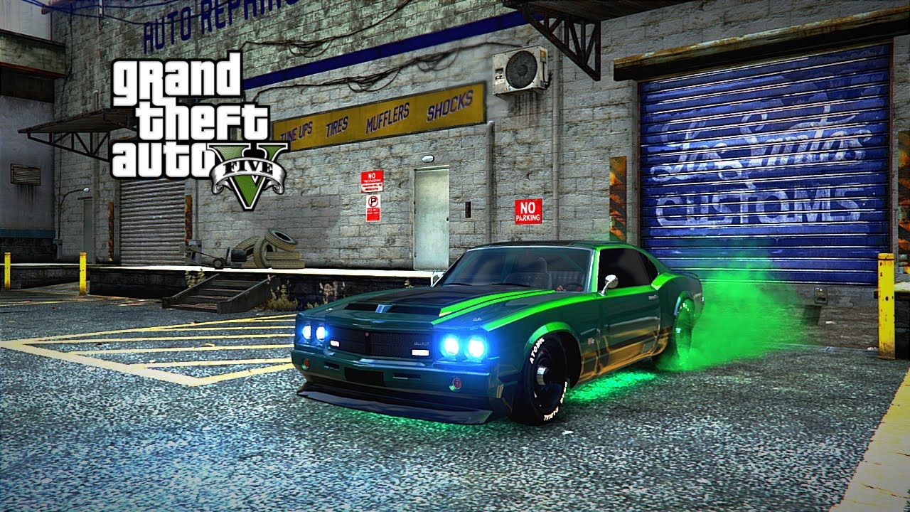 GTA 5 - Best Story Mode Muscle Cars Customization | Part 2