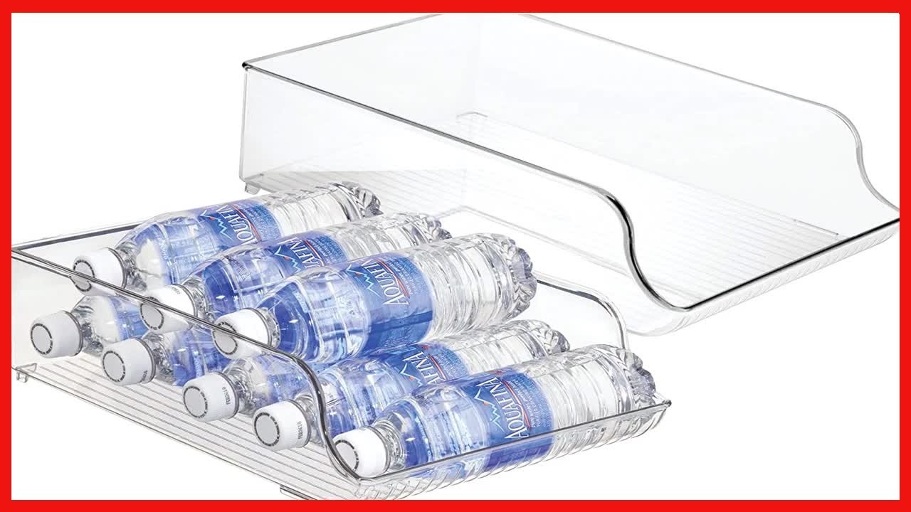 Maximize Your Fridge Space with the iDesign Plastic Can Storage Bin