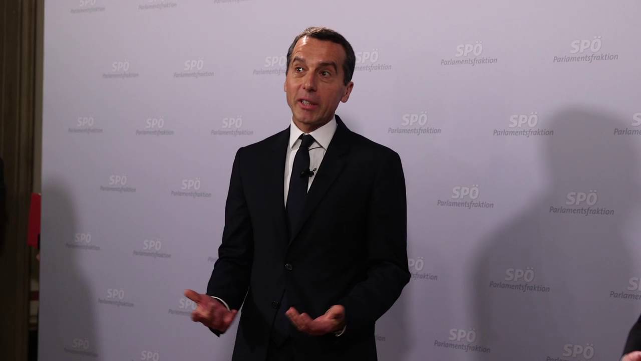 PK des designierten Bundeskanzlers Christian Kern