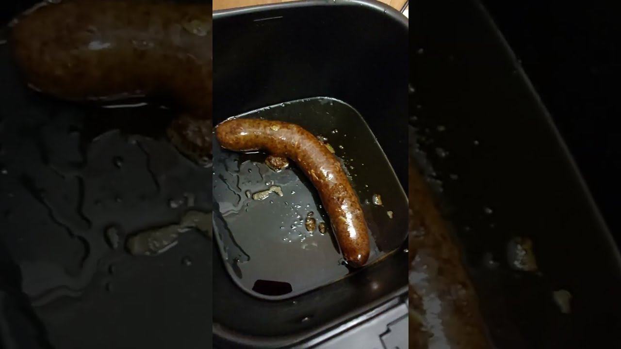 Fagyasztott hurka s&uuml;t&eacute;se air fryerben