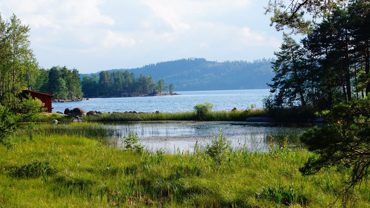 Schweden mit dem Wohnmobil 2019 Teil 6 von 7 Kajak (Gumotex) fahren und wandern im und am Sommen
